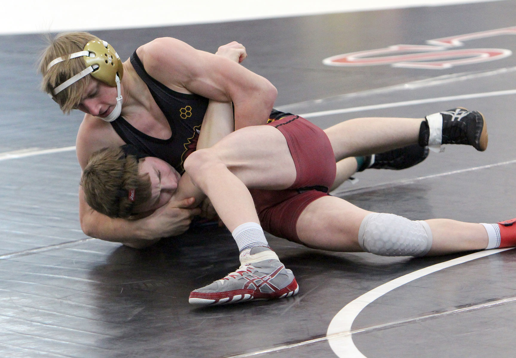 Division 1 wrestling regional at Chippewa Falls 2-9-19